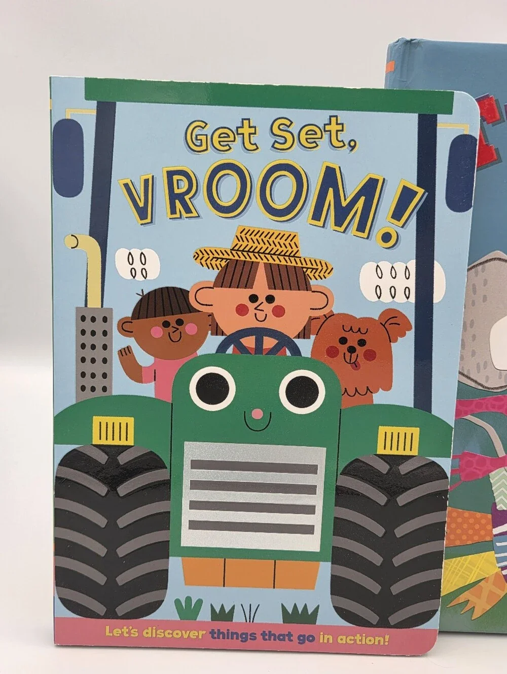 Giggle Scape Get Set, Vroom! & Tyler's Just Not Tidy - Kids Board Books Nwt